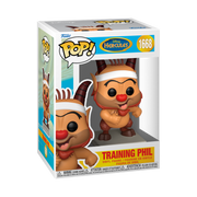 DISNEY - HERCULES 25TH ANNIVERSARY - POP FUNKO VINYL FIGURE 1668 TRAINING PHIL 9CM