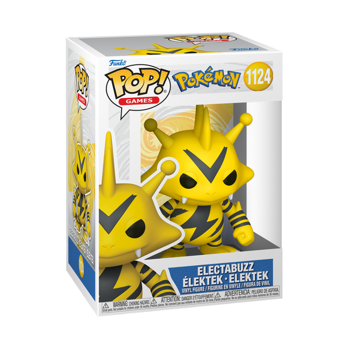 POKEMON - POP FUNKO VINYL FIGURE 1124 ELECTABUZZ 9CM