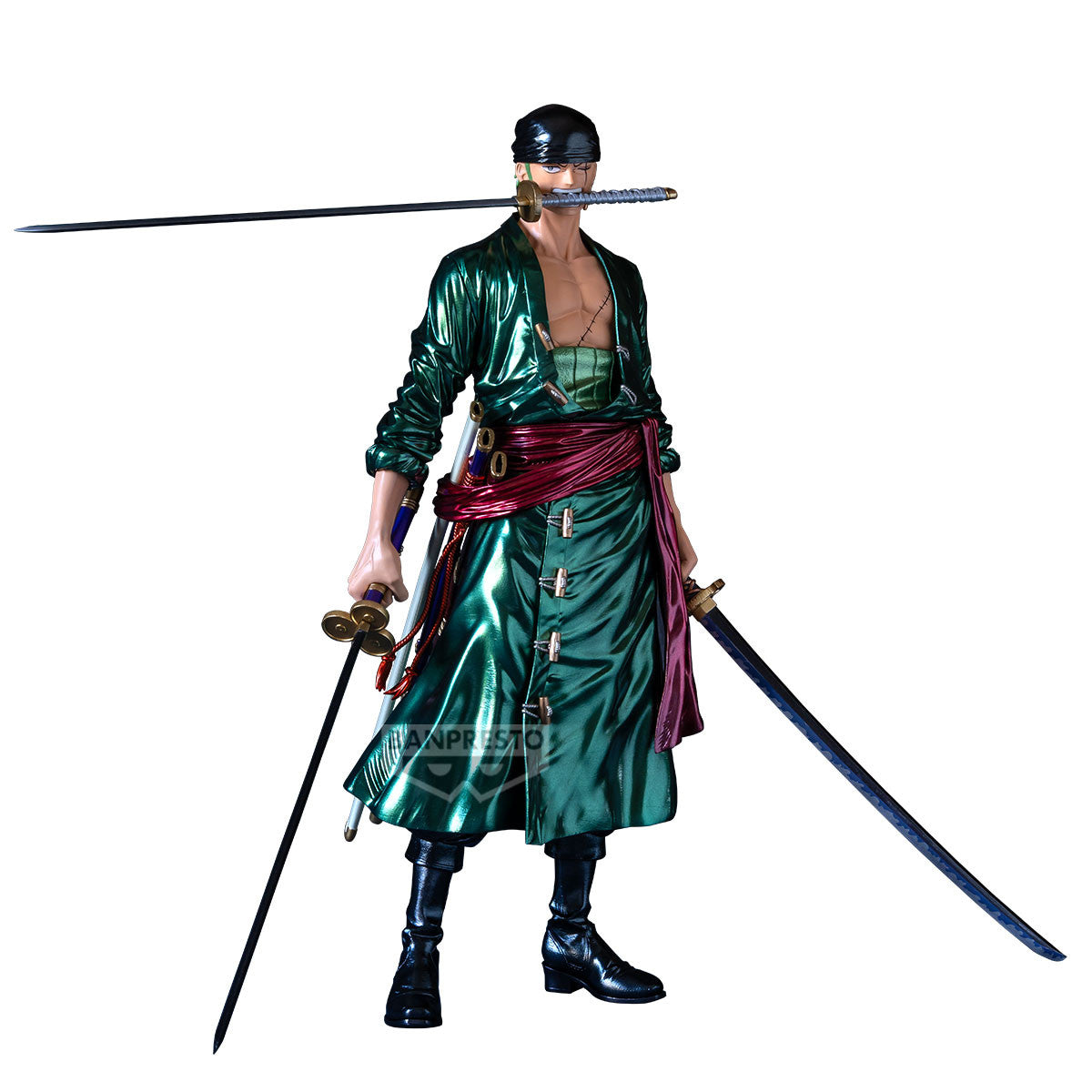 69684 - ONE PIECE - PREMIUM - RORONOA ZORO (THE METALLIC) - STATUA 30CM
