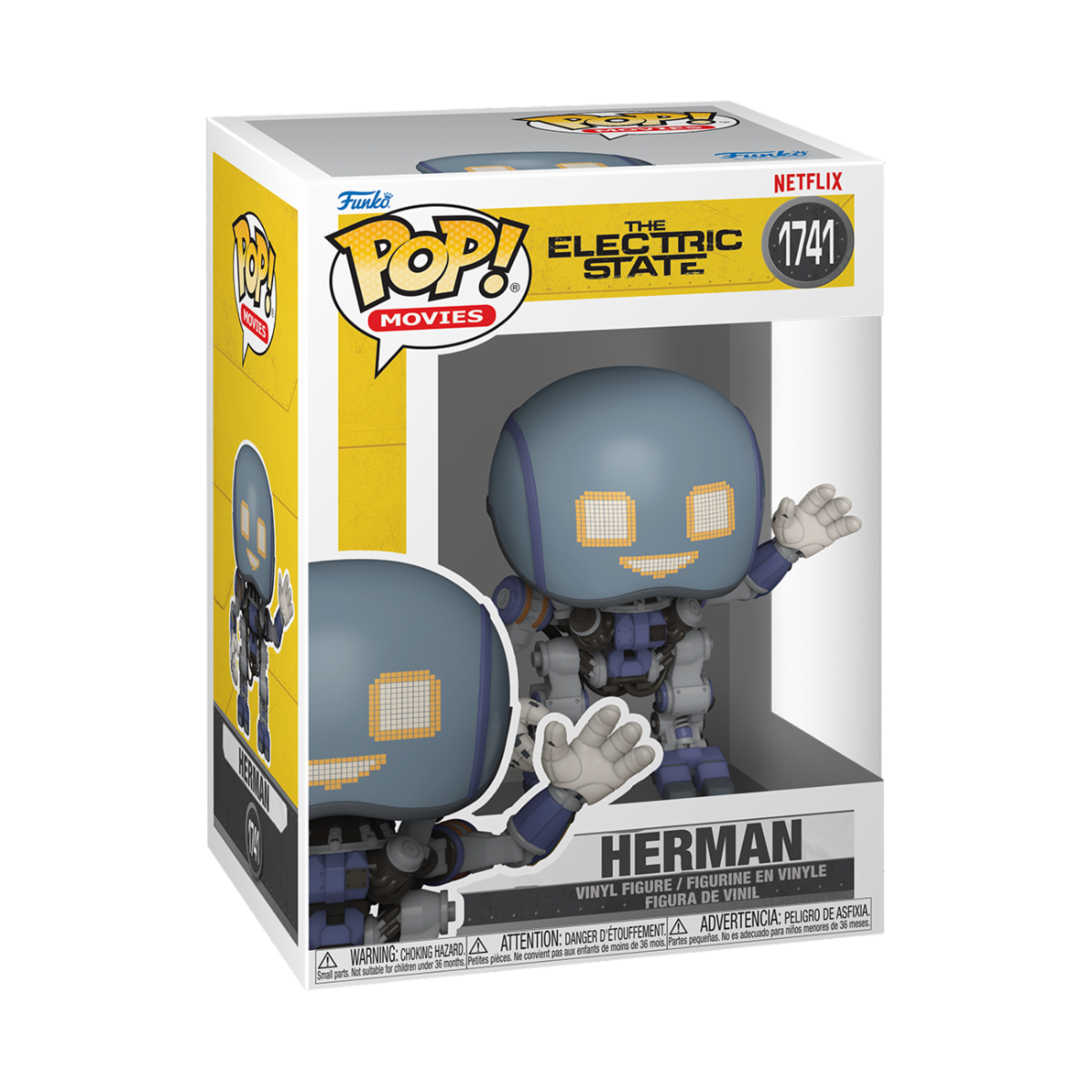 ELECTRIC STATE - POP FUNKO VINYL FIGURE 1741 HERMAN 9CM