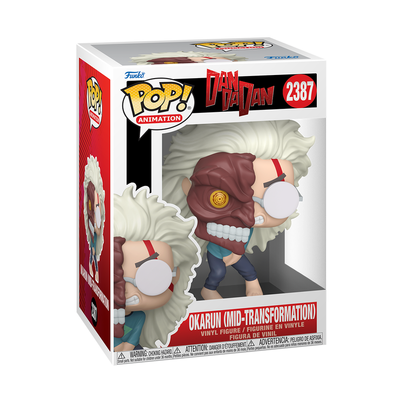 DANDADAN S2 - POP FUNKO VINYL FIGURE 2387 OKARUN (MID-TRANSFORMATION) 9CM