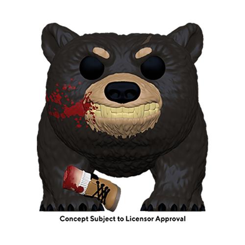 COCAINE BEAR - POP FUNKO VINYL FIGURE 1452 BEAR W/ LEG (BD) 9CM