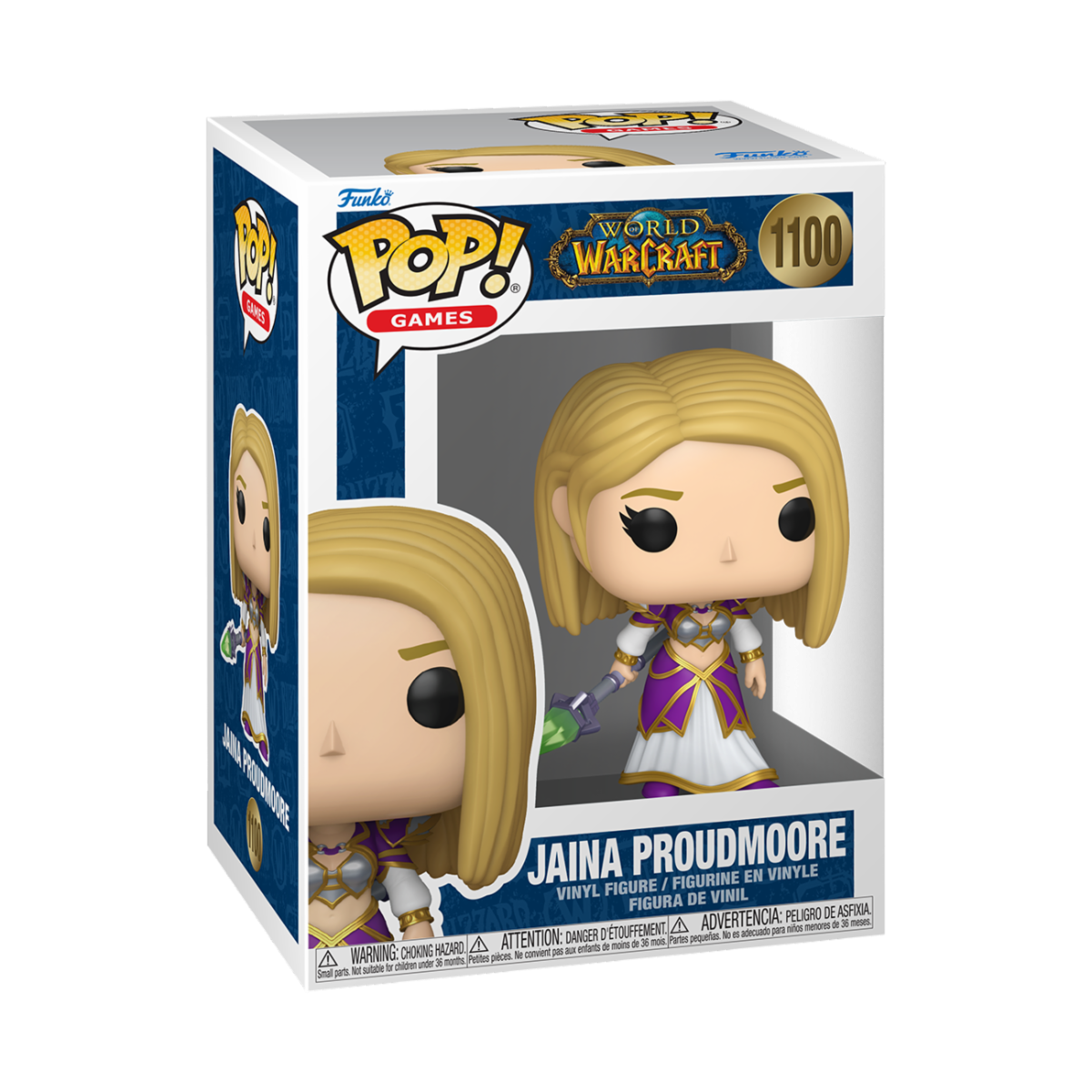 WORLD OF WARCRAFT - POP FUNKO VINYL FIGURE 1100 JAINA PROUDMOORE 9CM
