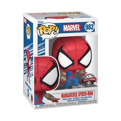MARVEL: SPIDER-MAN - POP FUNKO VINYL FIGURE 982 MANGAVERSE SPIDER-MAN 9CM