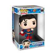 DC COMICS: SUPERMAN (2025) - POP FUNKO JUMBO VINYL FIGURE 566 SUPERMAN 25CM