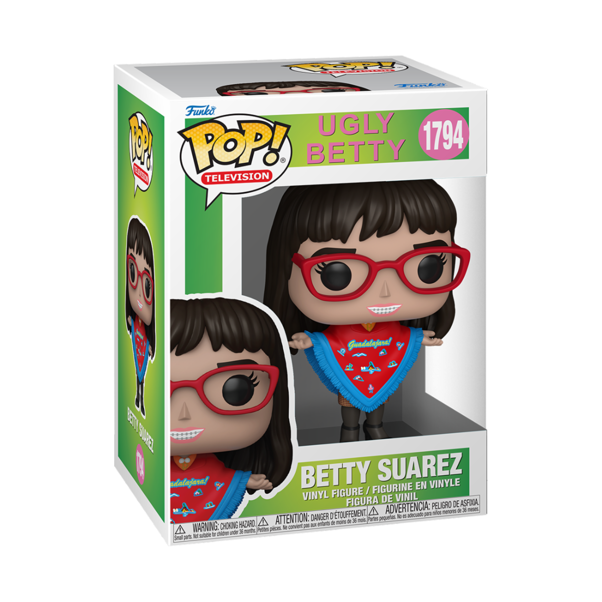 UGLY BETTY - POP FUNKO VINYL FIGURE 1794 BETTY SUAREZ 9CM