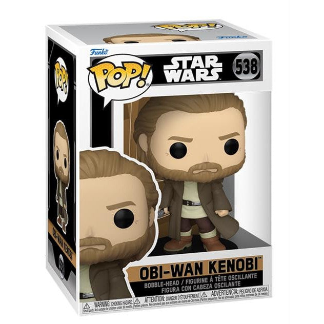 STAR WARS: OBI-WAN KENOBI - POP FUNKO VINYL FIGURE 538 OBI-WAN KENOBI 9CM