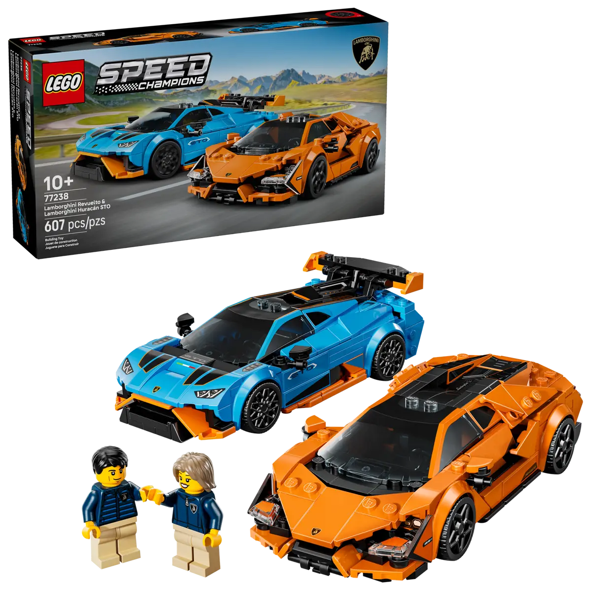 77238 - SPEED CHAMPIONS - LAMBORGHINI REVUELTO E HURACAN STO