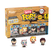 DEMON SLAYER - POP FUNKO BITTY VINYL FIGURE - INOSUKE 4PK 2CM