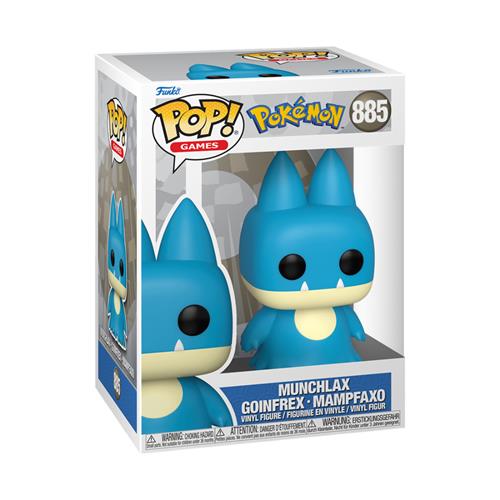 POKEMON - POP FUNKO VINYL FIGURE 885 MUNCHLAX (EMEA) 9CM