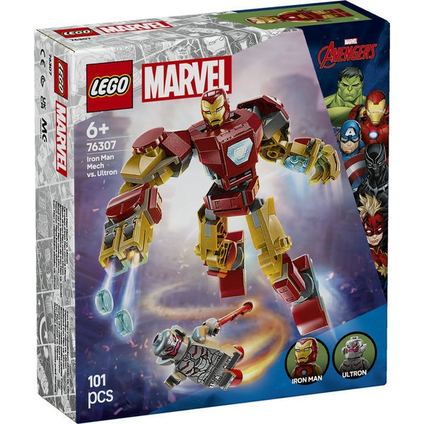 76307 - SUPER HEROES MARVEL - MECH DI IRON MAN CONTRO ULTRON