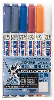 GUNDAM MARKER SET - GMS-112 - REAL TOUCH SET 1 - CHISEL FELT-TIP PEN
