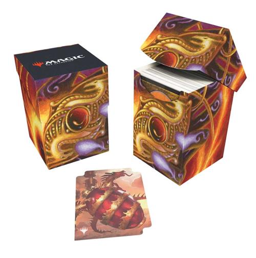 38416 - PORTA MAZZO - 100 + DECK BOX - MAGIC: THE GATHERING - MODERN HORIZON 3 - RED