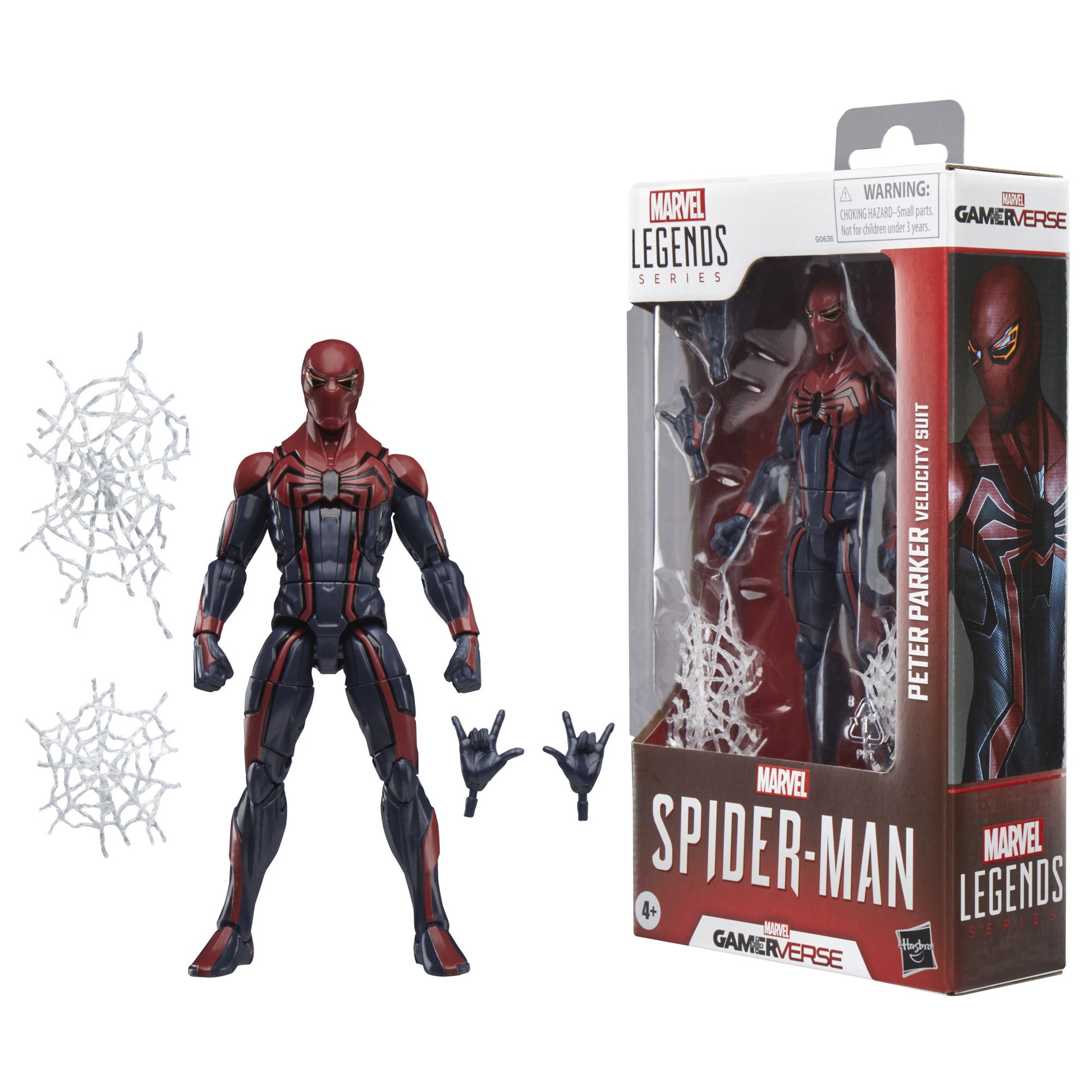 MARVEL CLASSIC LEGENDS - SPIDER-MAN VELOCITY SUIT - ACTION FIGURE 15CM