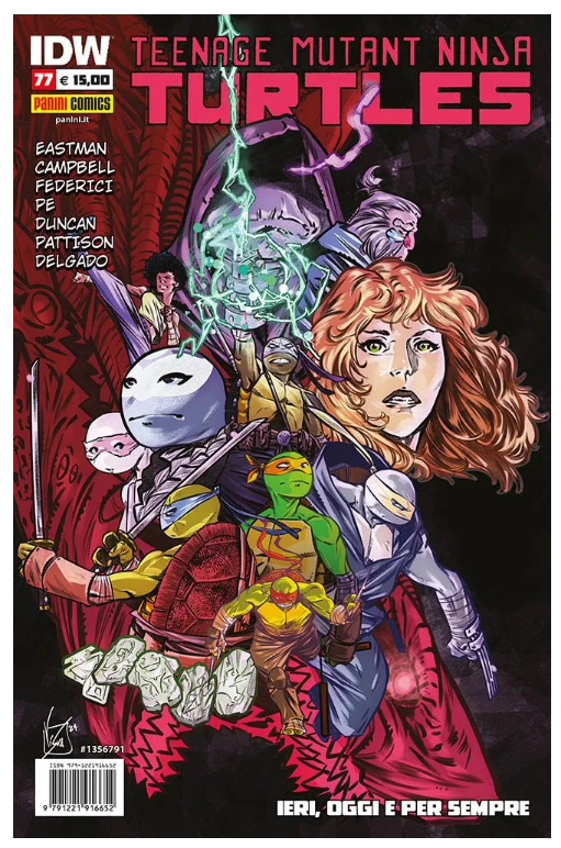 TEENAGE MUTANT NINJA TURTLES 77