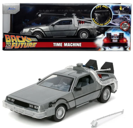 RITORNO AL FUTURO 1 - DELOREAN SCALA 1:24