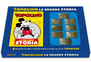 TOPOLINO, LA GRANDE STORIA - BOX SET FRANCOBOLLI METALLICI