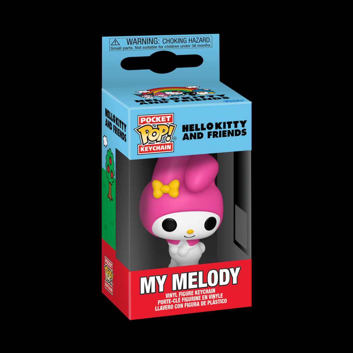 SANRIO: KUROMI 20TH ANNIVERSARY - KEYCHAIN - MY MELODY 4CM