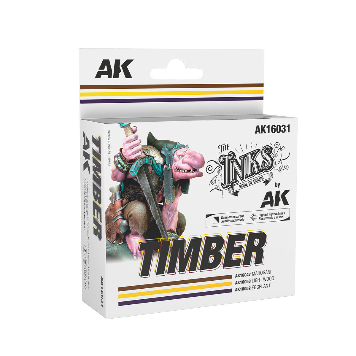 AK16031 - THE INKS SET - TIMBER - SET DA 3 COLORI (INKS)