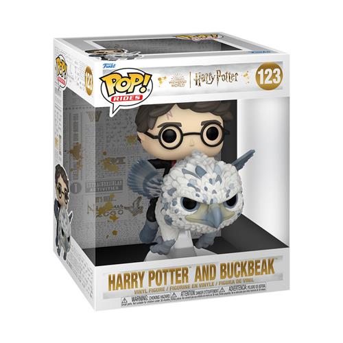 HARRY POTTER: PRISONER OF AZKABAN - POP FUNKO DELUXE VINYL FIGURE 123 HARRY & BUCKBEAK