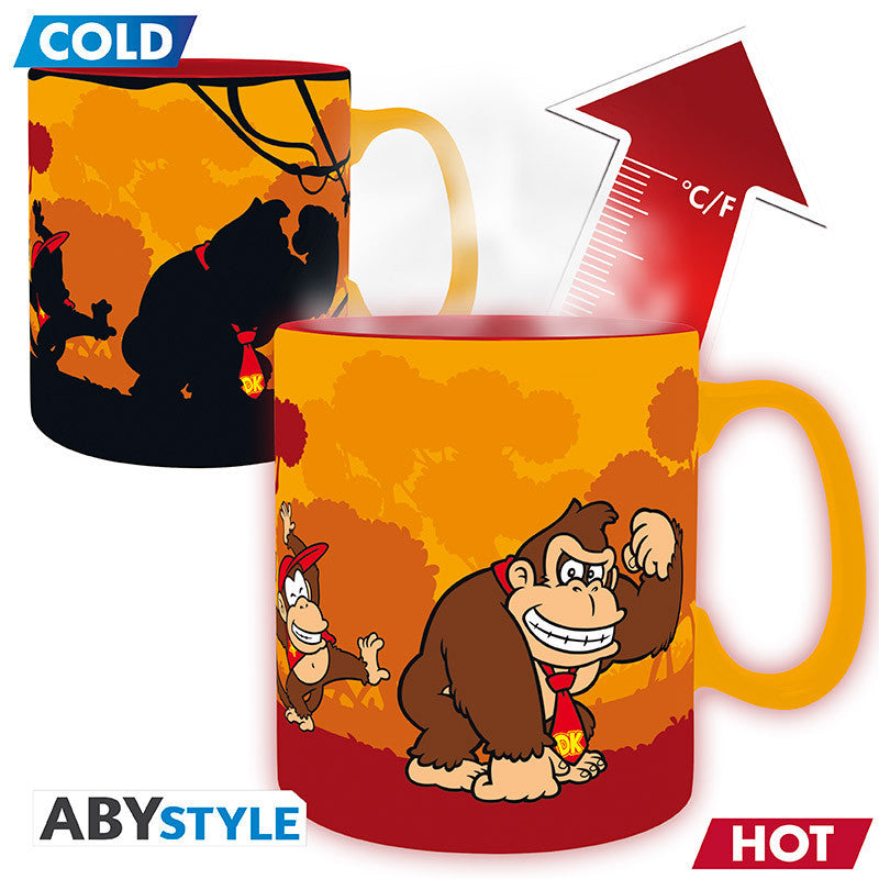 ABYMUGA668 - DONKEY KONG - MUG HEAT CHANGE 460 ML - DONKEY KONG
