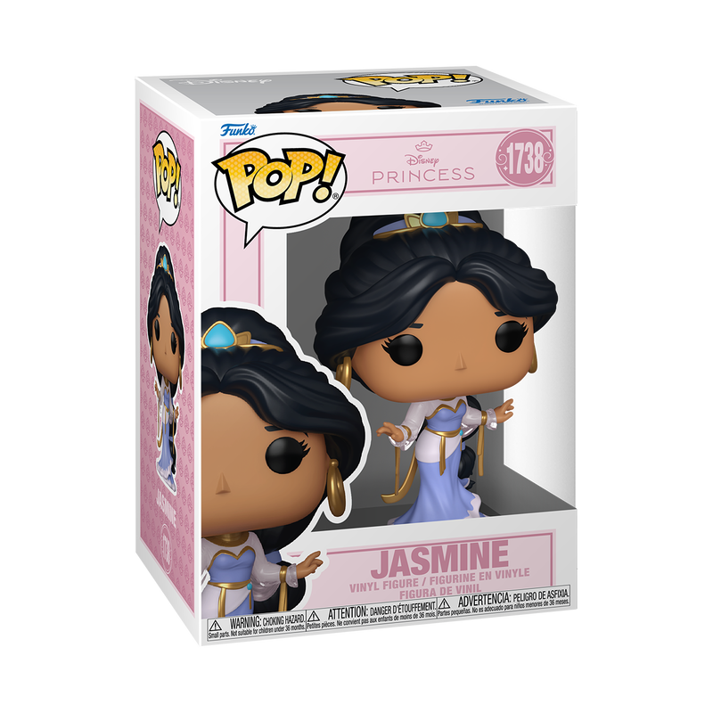 DISNEY PRINCESS GRAND ENTRANCES - POP FUNKO VINYL FIGURE - JASMINE 9CM
