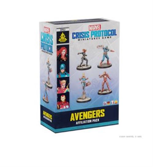 MCP - MARVEL CRISIS PROTOCOL: AVENGERS AFFILIATION PACK - ESPANSIONE