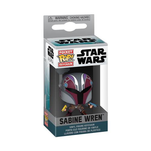 STAR WARS: AHSOKA - KEYCHAIN - SABINE WREN 4CM