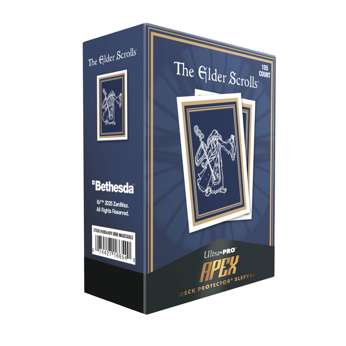 16654 - THE ELDER SCROLLS IV OBLIVION - 105 APEX DECK PROTECTOR SLEEVES