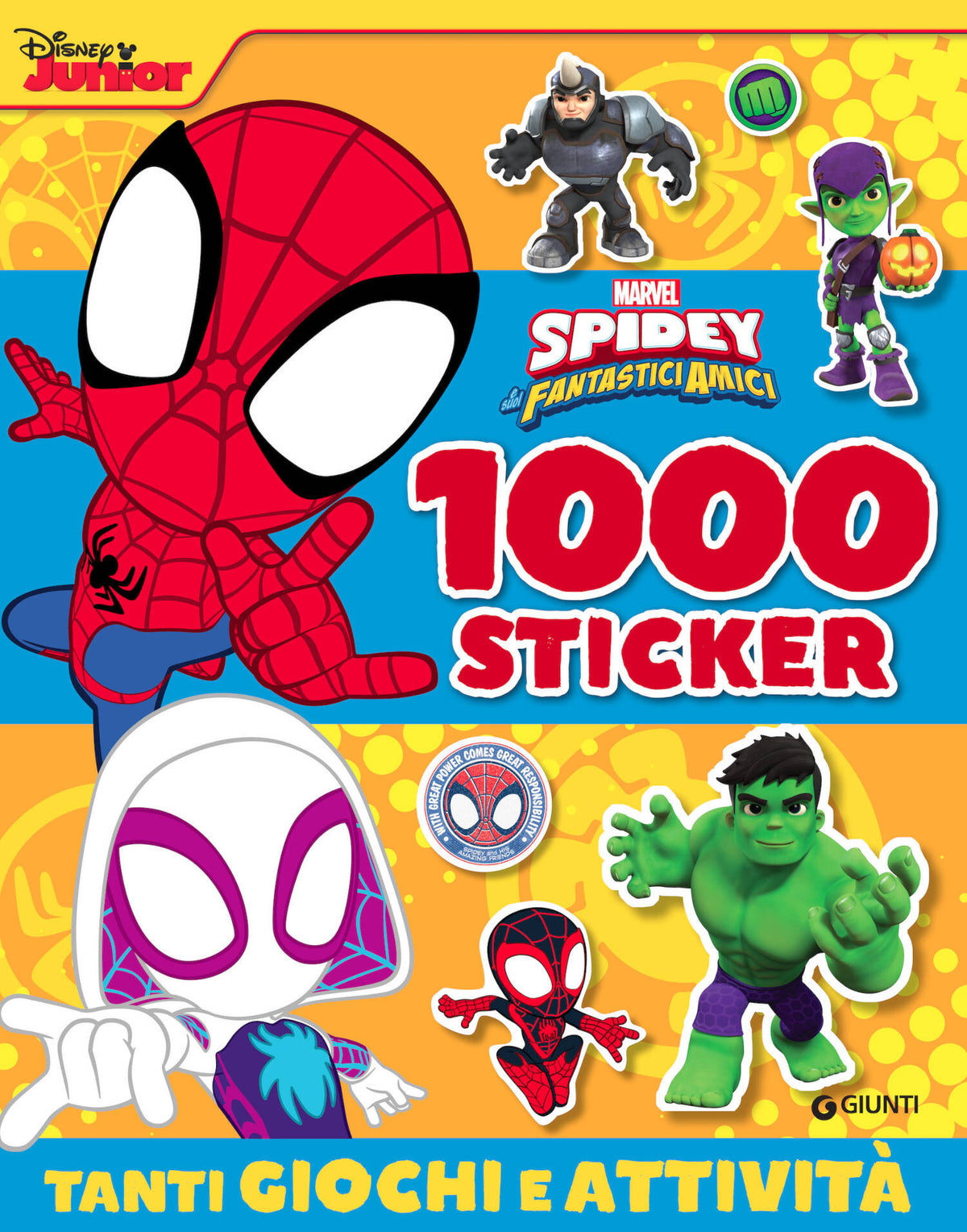 SPIDEY AND HIS AMAZING FRIENDS 1000 STICKER