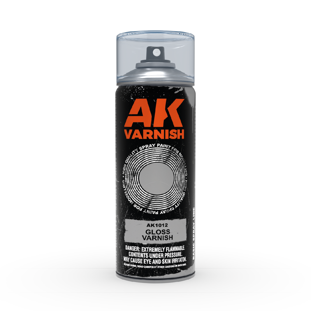 AK1012 - SPRAY - GLOSS VARNISH - 400 ML