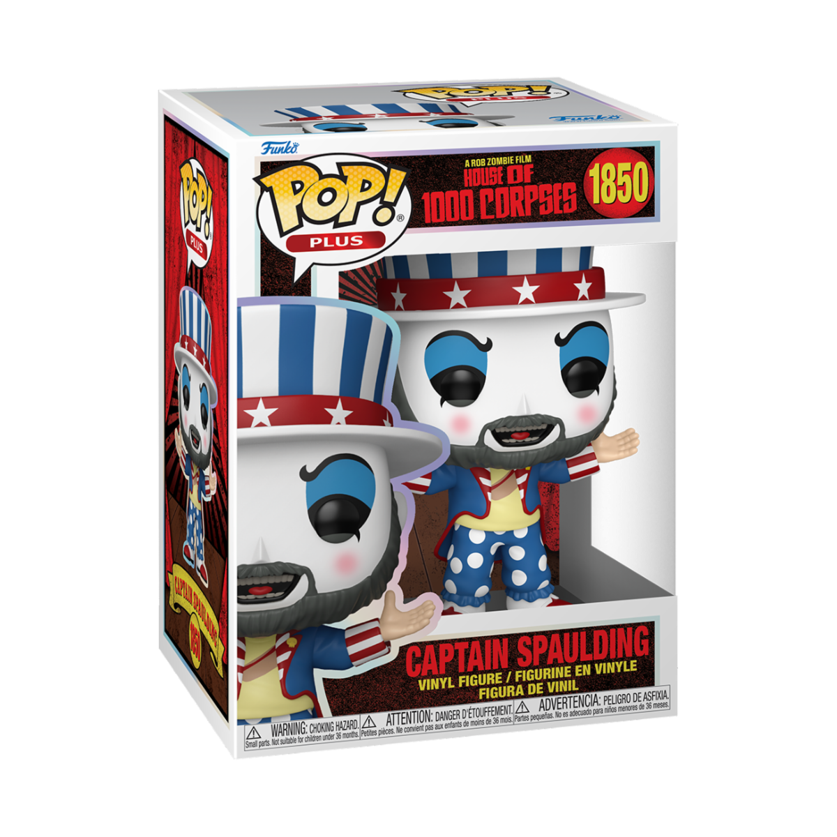 HOUSE OF 1000 CORPSES OTC - POP FUNKO VINYL FIGURE 1850 CAPTAIN SPAULDING 9CM