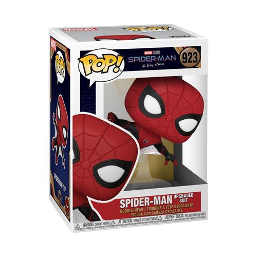 MARVEL: SPIDER-MAN NO WAY HOME - POP FUNKO VINYL FIGURE 923 SPIDER-MAN (UPGRADED SUIT) 9CM