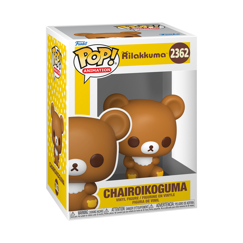 RILAKKUMA S1 - POP FUNKO VINYL FIGURE 2362 CHAIROIKOGUMA 9CM