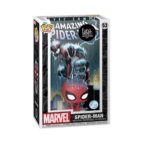 MARVEL - POP FUNKO COMIC COVERS VINYL FIGURE 53 AMAZING SPIDER-MAN 9CM FUNSIDE20 EXCL