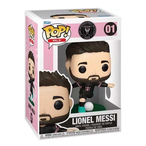 FOOTBALL - INTER MIAMI - POP FUNKO VINYL FIGURE 01 LIONEL MESSI (AWAY) 9CM