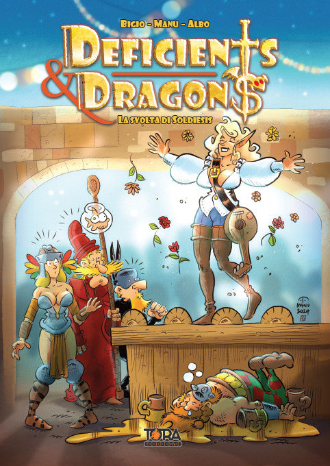 DEFICIENTS & DRAGONS - LA SVOLTA DI SOLDIESIS VARIANT BY MANU