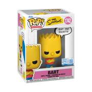 THE SIMPSONS - POP FUNKO VINYL FIGURE 1742 BART (EAT MY SHORTS) 9CM