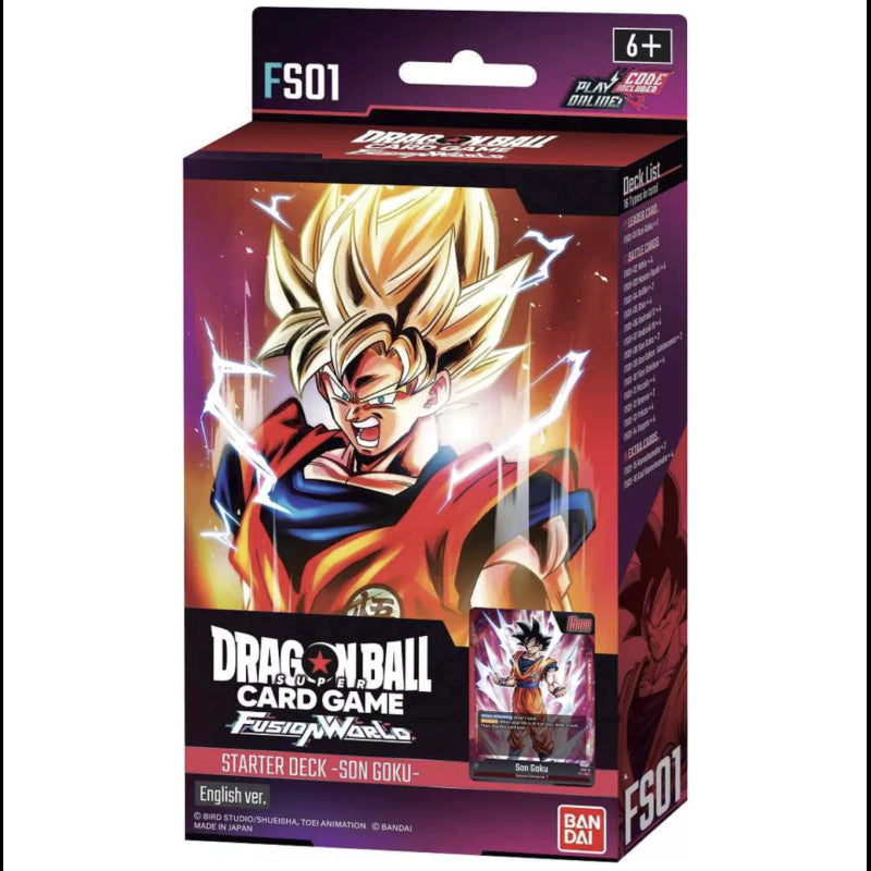 DRAGON BALL SUPER CARD GAME - STARTER DECK - FS01 - FUSION WORLD