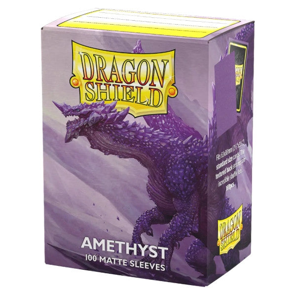 AT-11060 - 100 STANDARD SIZE MATTE DUAL SLEEVES - AMETHYST