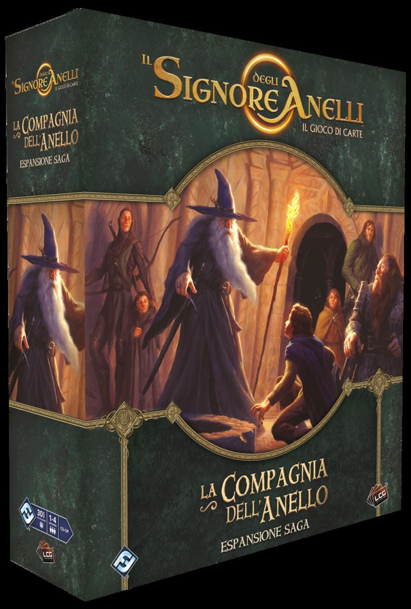 IL SIGNORE DEGLI ANELLI - LCG - LA COMPAGNIA DELL'ANELLO - ESPANSIONE SAGA