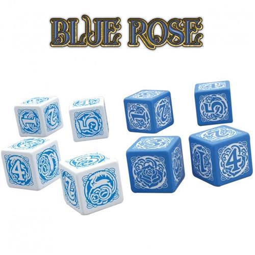BLUE ROSE GDR - SET 6 DADI