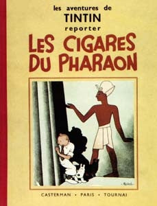 TINTIN IN BIANCO E NERO - I SIGARI DEL FARAONE