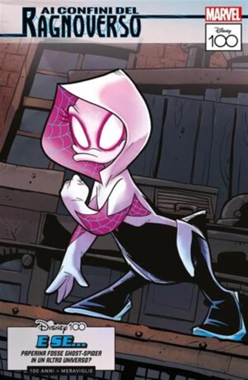 AMAZING SPIDER-MAN 32 (2022) - AMAZING SPIDER-MAN 832 - DISNEY: 100TH ANNIVERSARY - VARIANT GIADA PERISSINOTTO (SPIDER-VERSE)