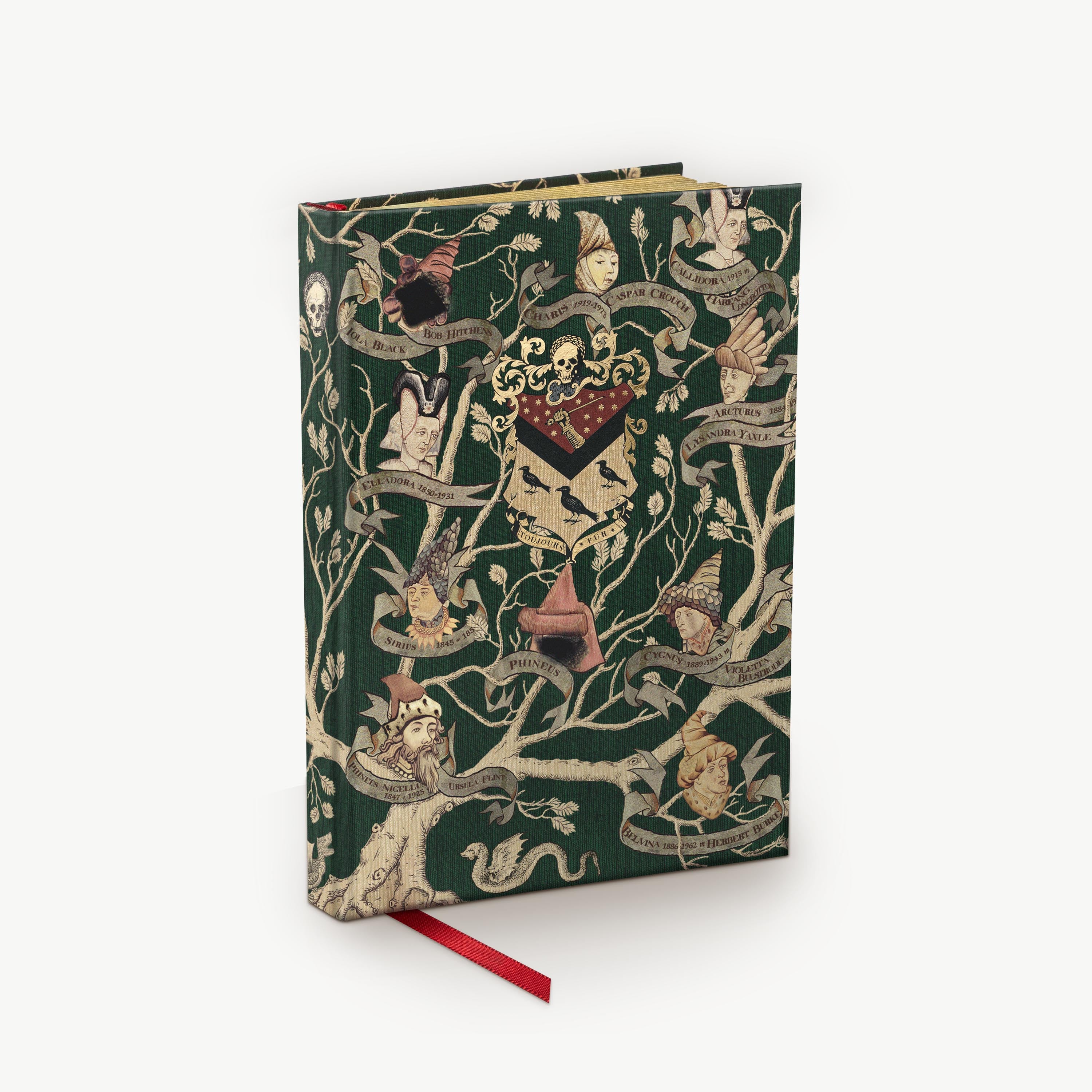 HPNB01 - BLACK FAMILY TAPESTRY: FAMILY TREE NOTEBOOK