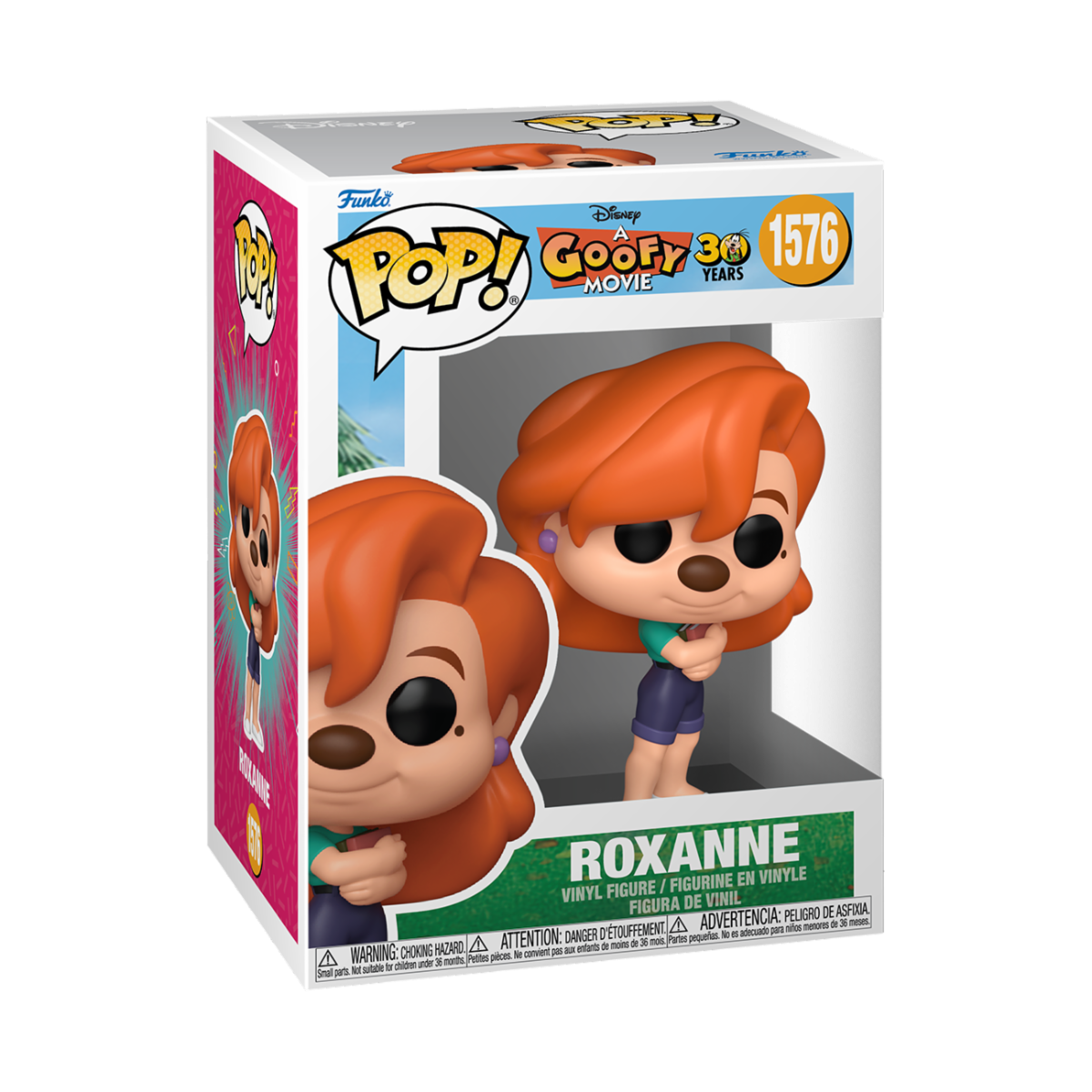 DISNEY: A GOOFY MOVIE - POP FUNKO VINYL FIGURE 1576 ROXANNE 9CM