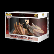 GAME OF THRONES: HOUSE OF THE DRAGON - POP FUNKO RIDE VINYL FIGURE 135 AEGON W/SUNFIRE 15CM