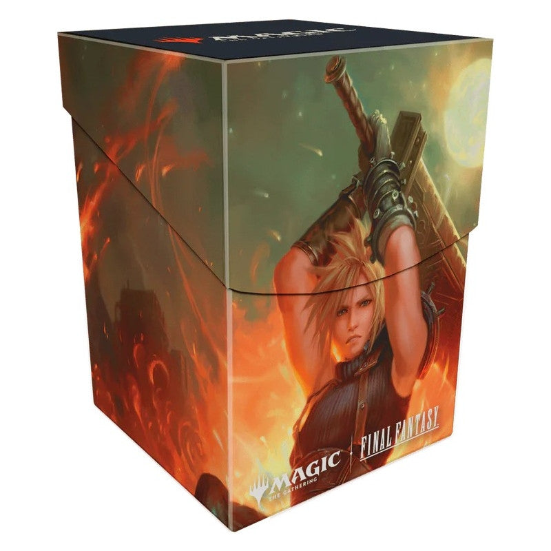 38714 - PORTA MAZZO - 100 + DECK BOX - MAGIC: THE GATHERING - COMMANDER MASTER - FINAL FANTASY A