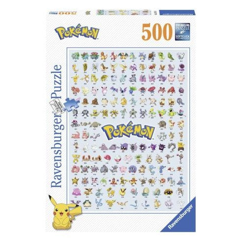 12000511 7 - POKEMON - PUZZLE 500 PEZZI - NUOVA EDIZIONE