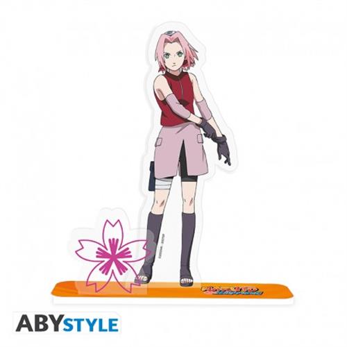 ABYACF140 - NARUTO SHIPPUDEN - ACRYL 2D PRINT FIGURE - SAKURA 10CM